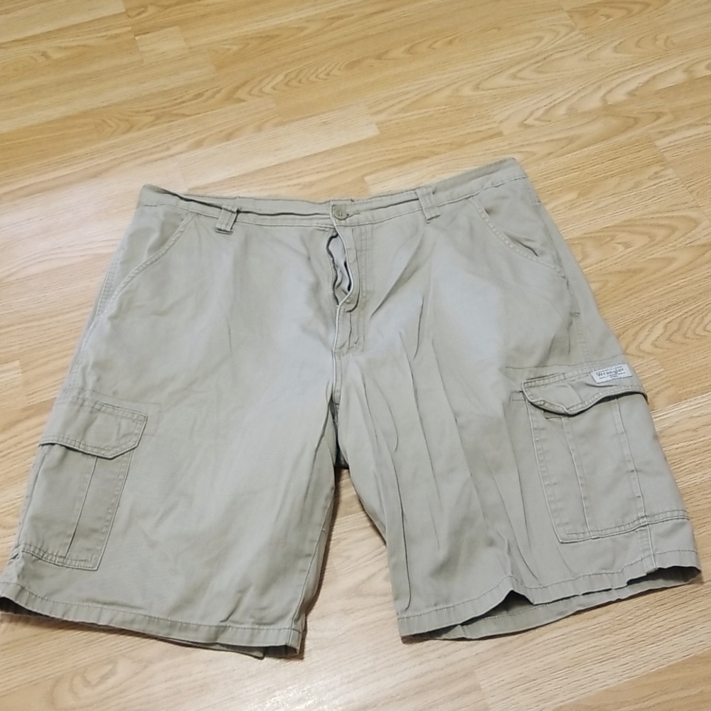 Mens cargo shorts.  Wrangler